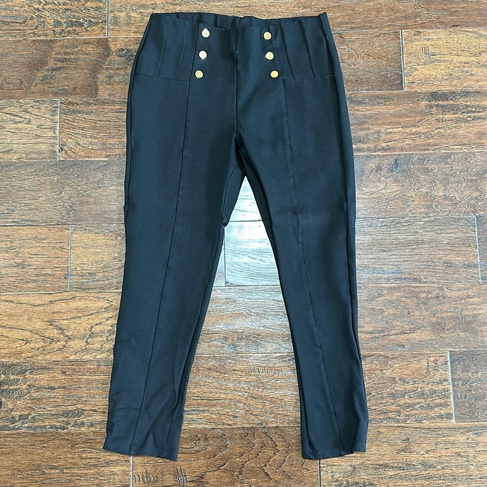 ZARA Black Skinny Ankle Pants